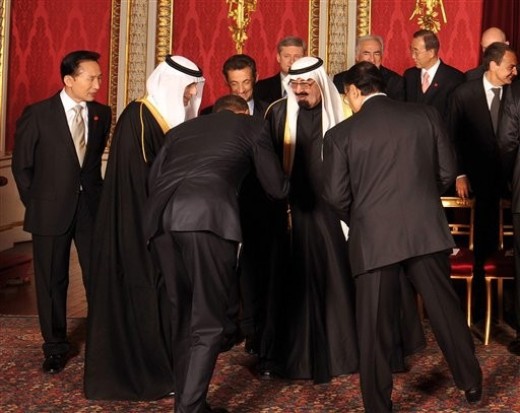 Obama salue le roi d'Arabie saoudite