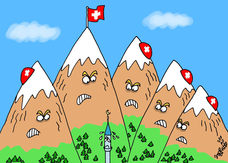 Querelle de minarets en Suisse