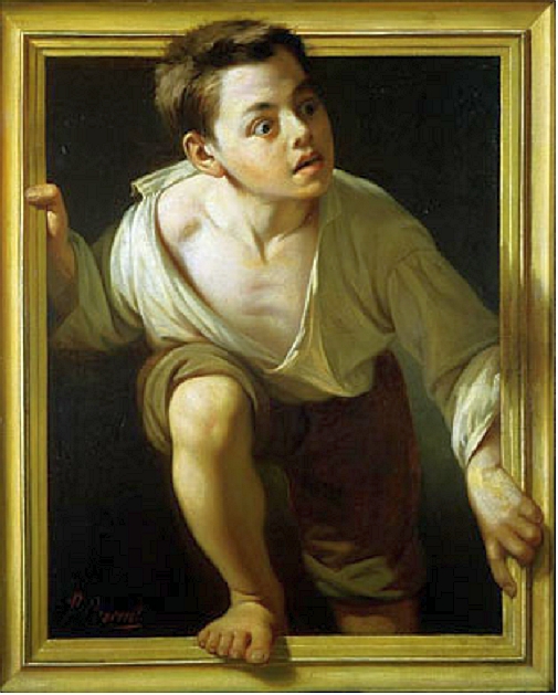 Pere Borrel del Caso - Escapando de la critica - 1874 Pere Borrel del Caso - Escapando de la critica - 1874