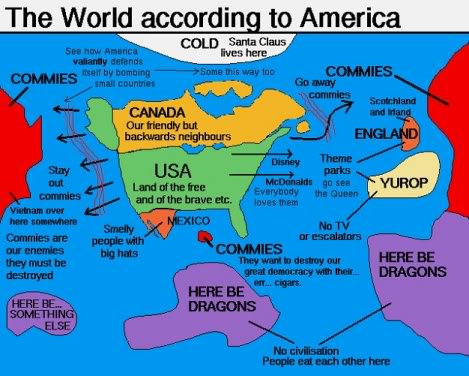 The world according to America
