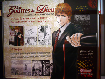 Présentation du manga au salon du livre de Paris