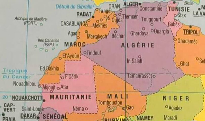 Carte Maroc